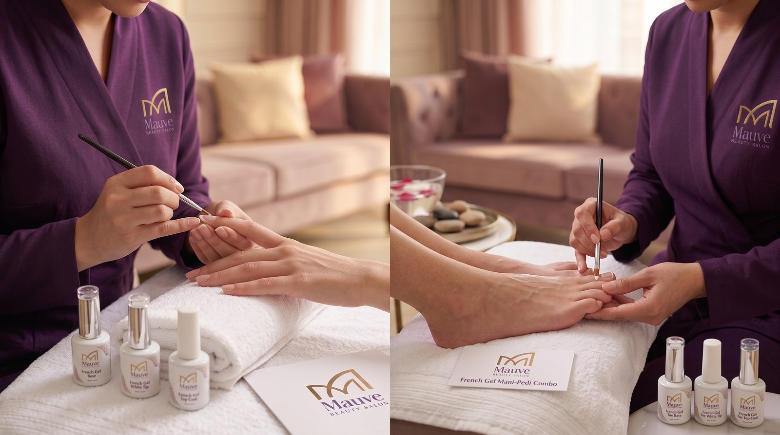 Gel Mani-Pedi Combo