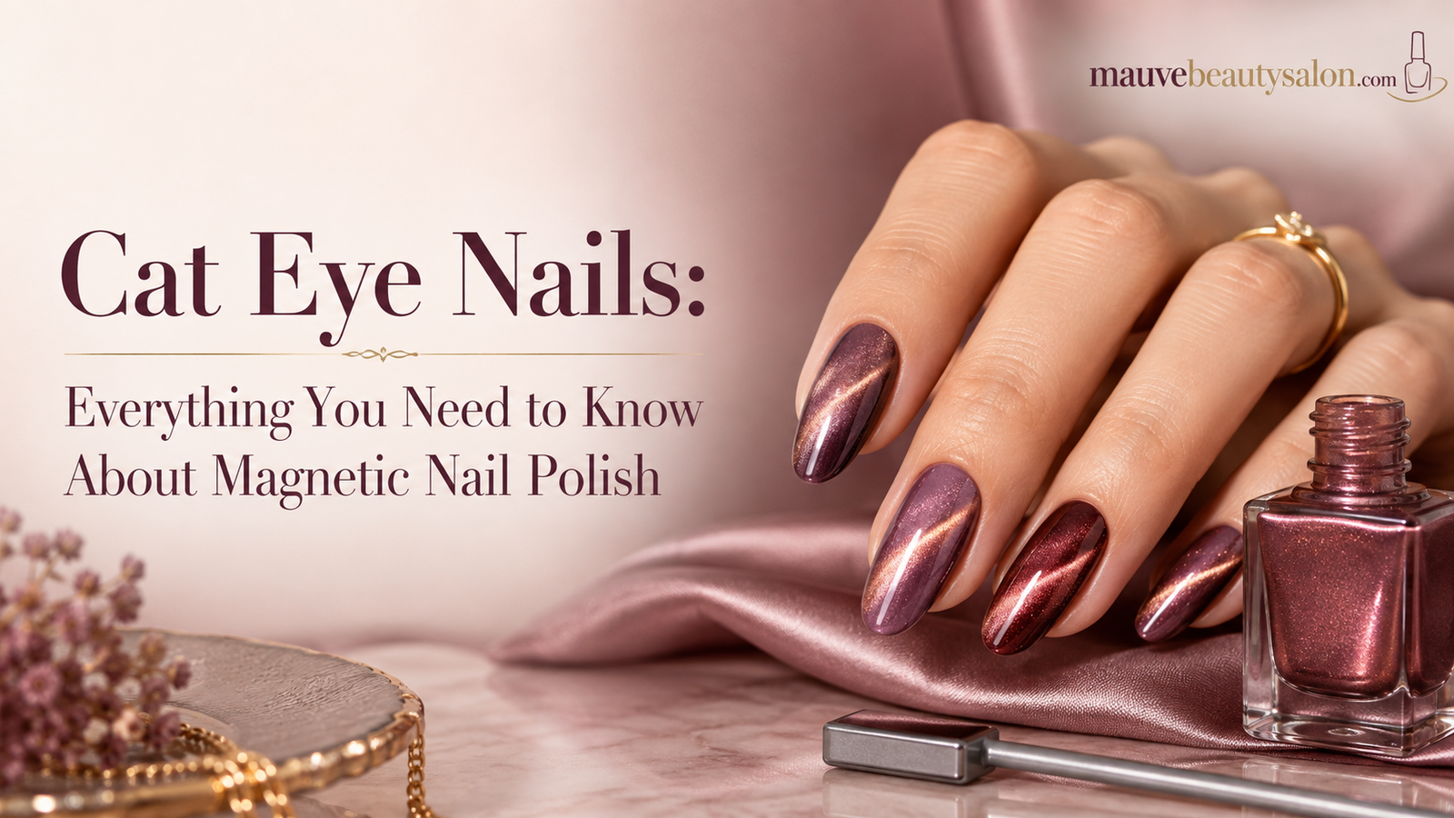 Cat Eye Nails: Everything You Need to Know About Magnetic Nail Polish