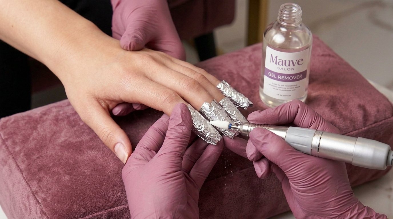 Normal Gel Removal Hand