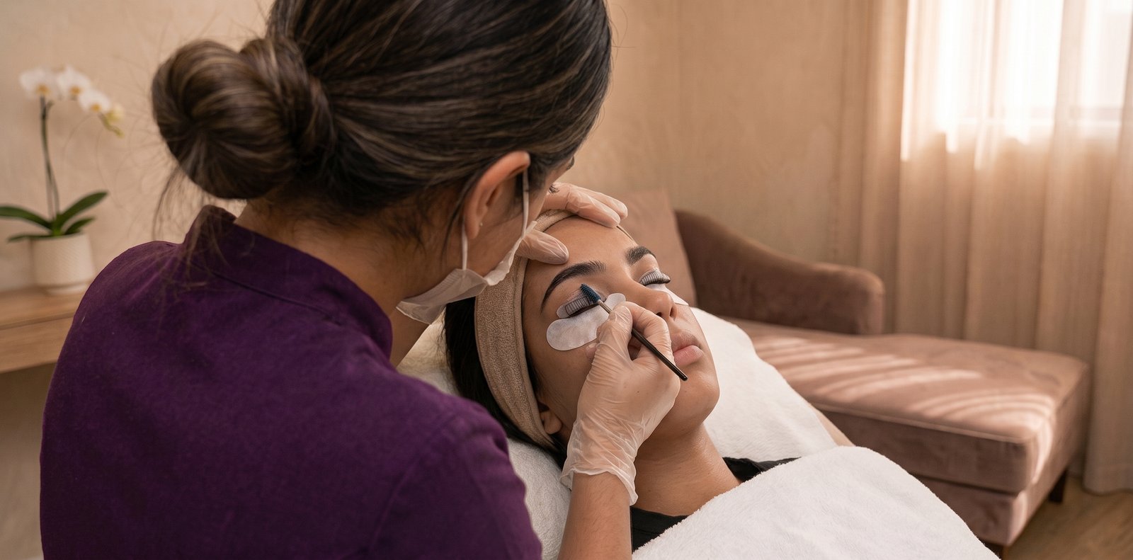 Brow Shaping And Tinting