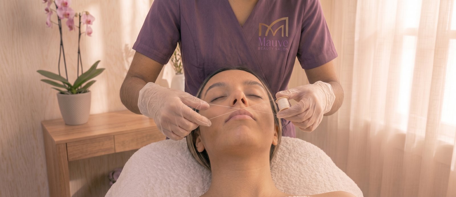 Upper Lip Threading