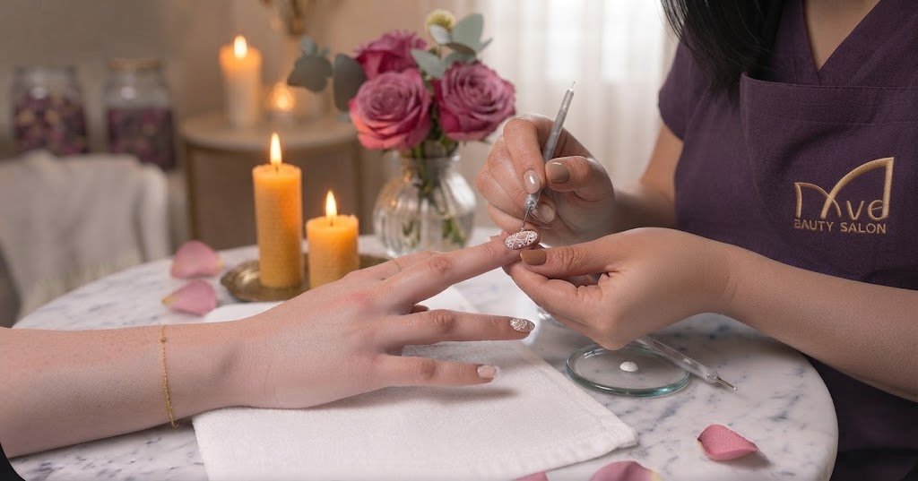 Russian Manicure with Gel Polish
