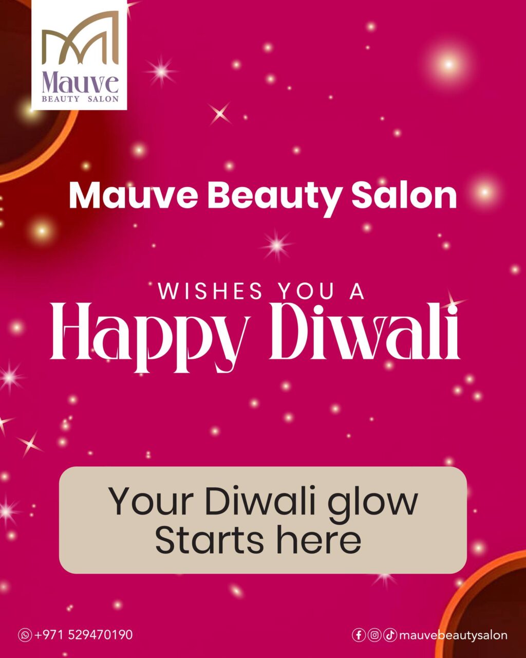 Instagram post from mauve.beauty.salon. This post is in position 4.