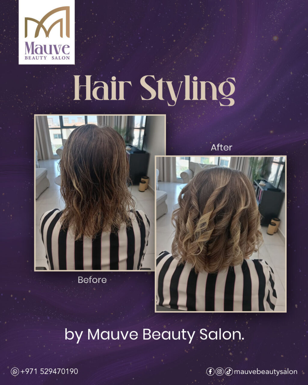 Instagram post from mauve.beauty.salon. This post is in position 0.