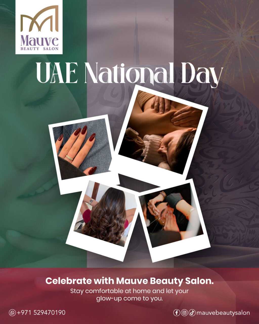 Instagram post from mauve.beauty.salon. This post is in position 1.