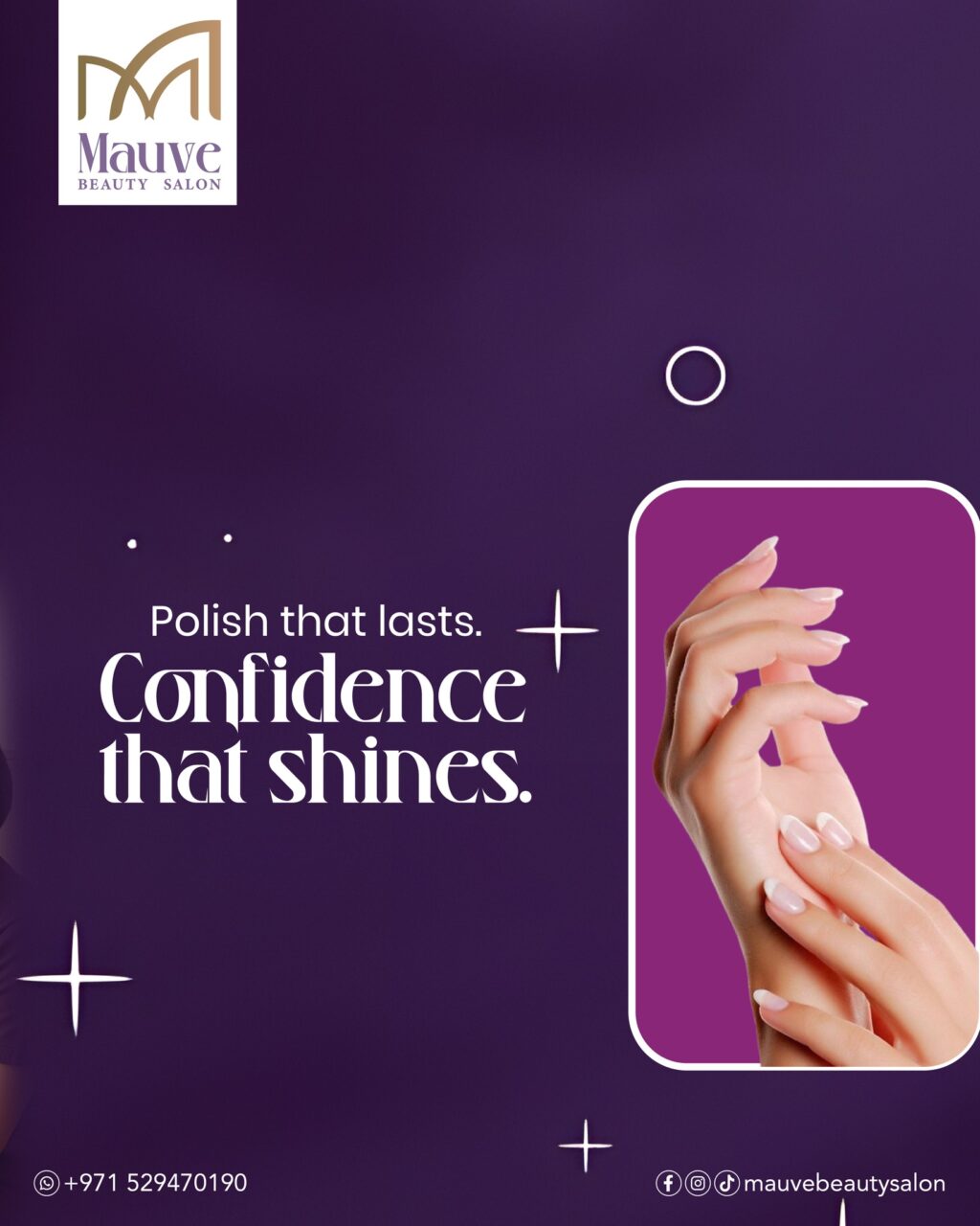 Instagram post from mauve.beauty.salon. This post is in position 2.